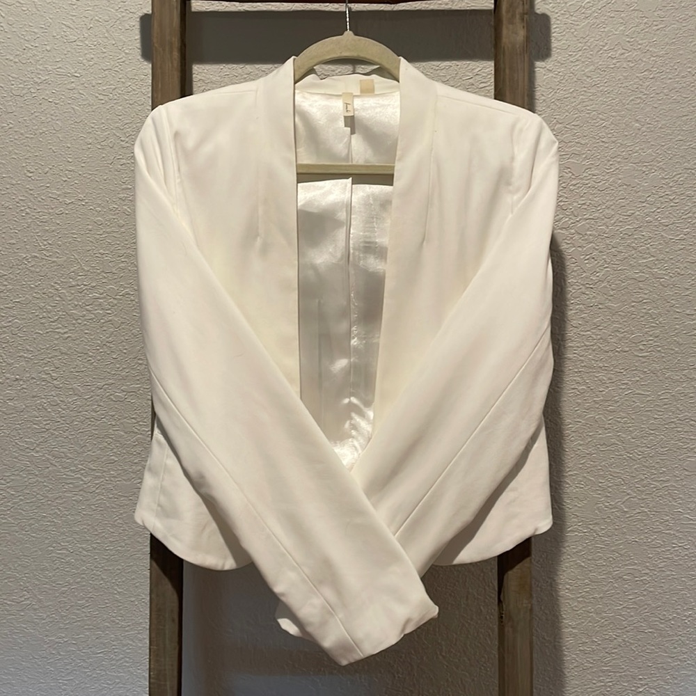 White blazer.